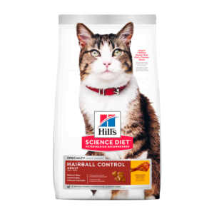 Hill's Pet Nutrition Science Diet Chicken Flavor Dry Cat Food for Adult, 15.5 lb. Bag